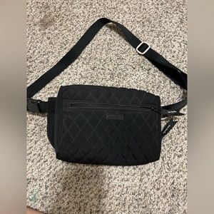 Black Vera Bradley Fanny pack